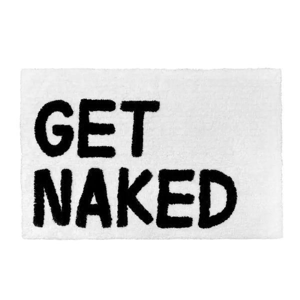 Valentinlife Wholesale Get Naked Bath Mat – Non-Slip Slogan Bathroom Rug