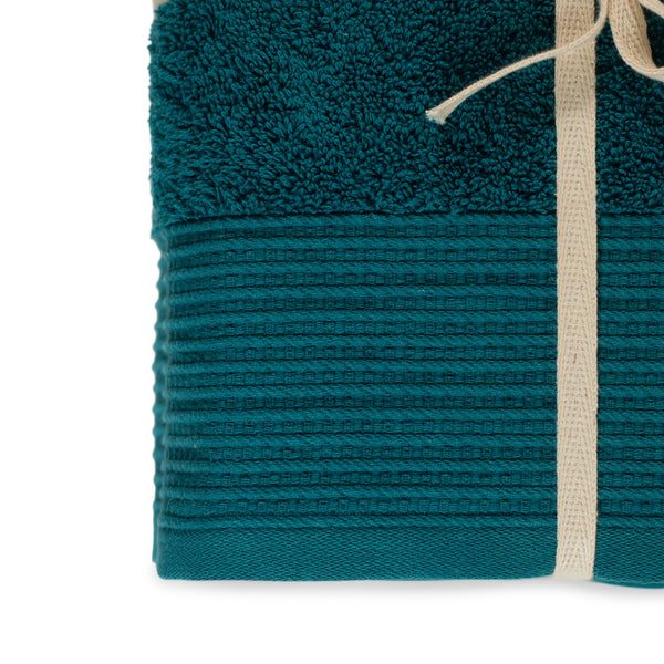 100% Organic Cotton Bath Towels – Soft, Eco-Friendly, Gift-Ready Towels with Ribbon