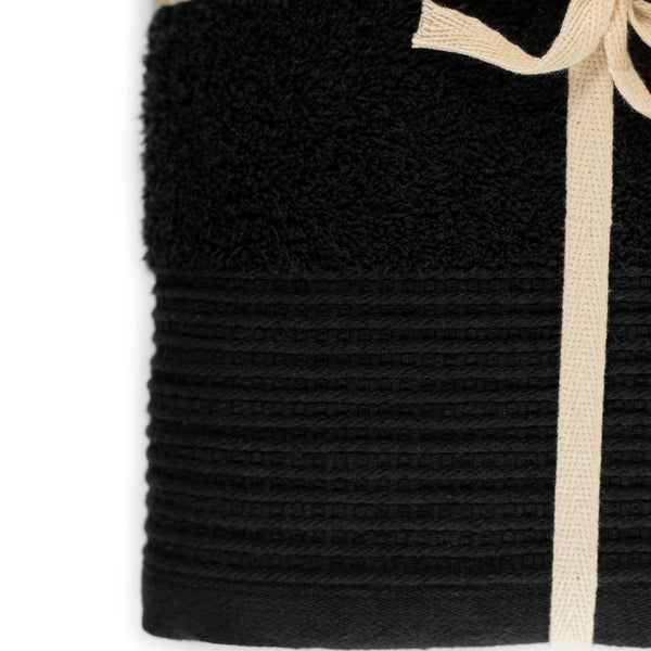 100% Organic Cotton Bath Towels – Soft, Eco-Friendly, Gift-Ready Towels with Ribbon