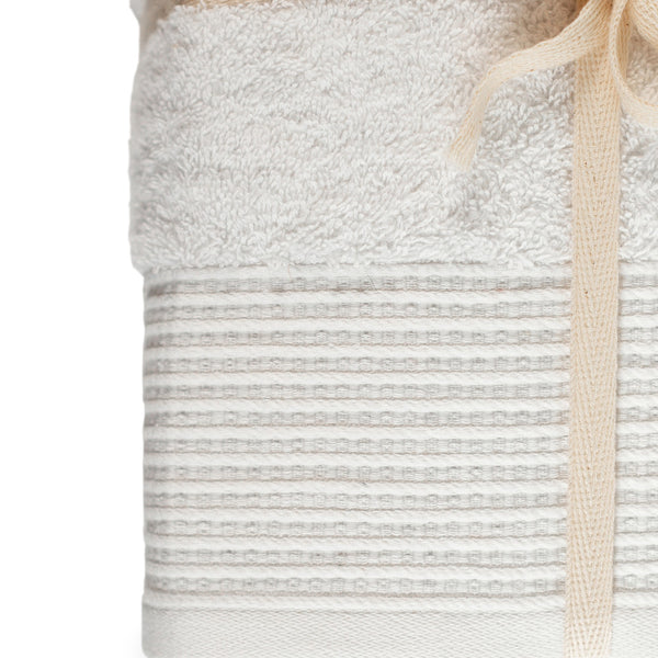 100% Organic Cotton Bath Towels – Soft, Eco-Friendly, Gift-Ready Towels with Ribbon